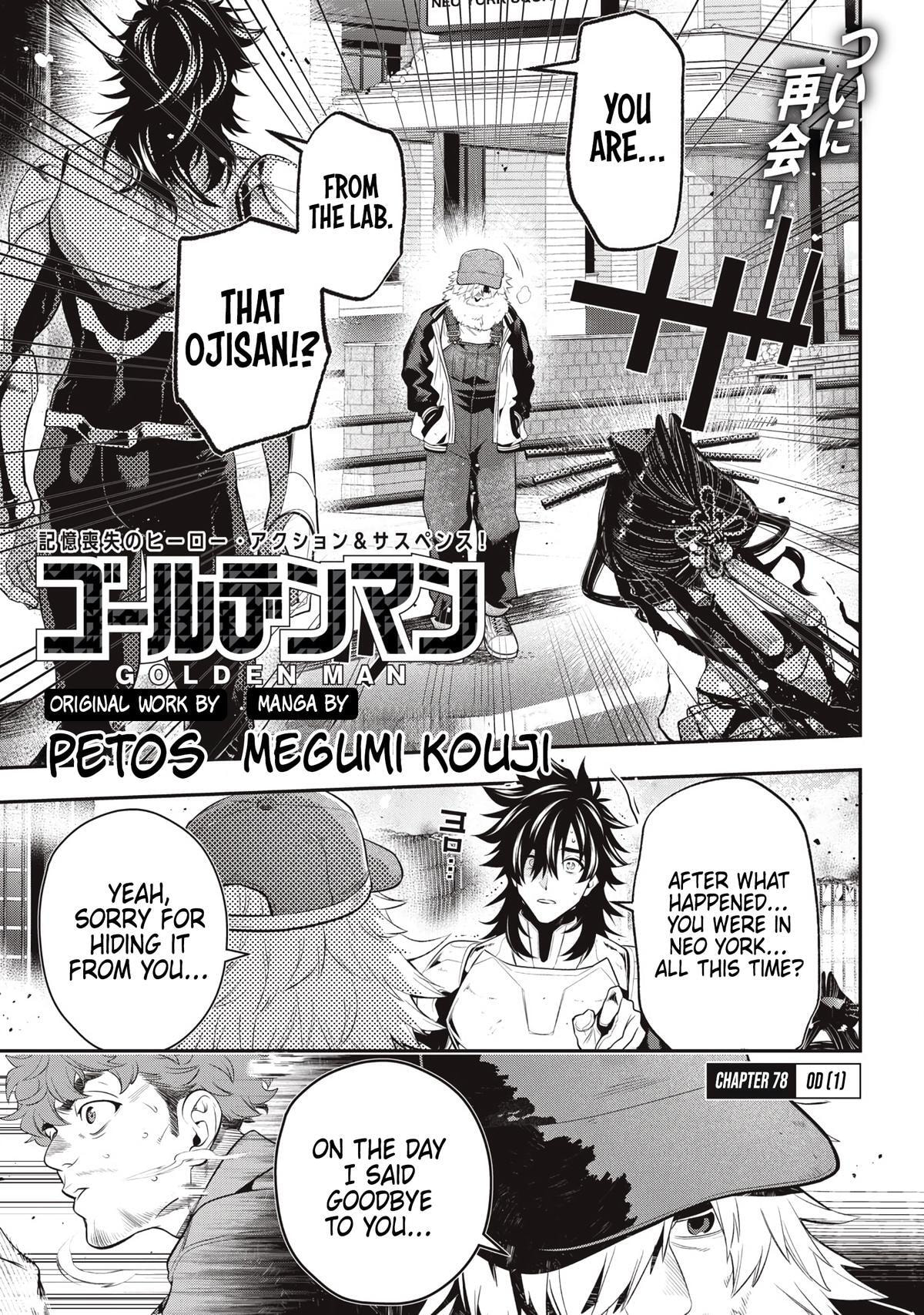 Golden Man Chapter 78 page 1 - 