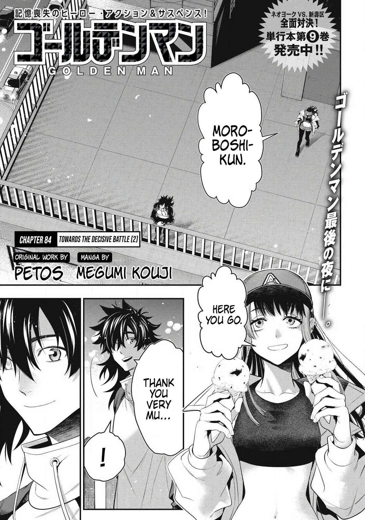 Golden Man Chapter 84 page 1 - 
