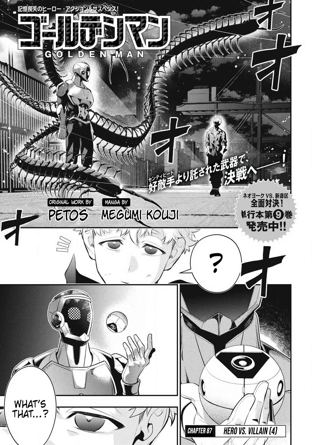 Golden Man Chapter 87 page 1 - 