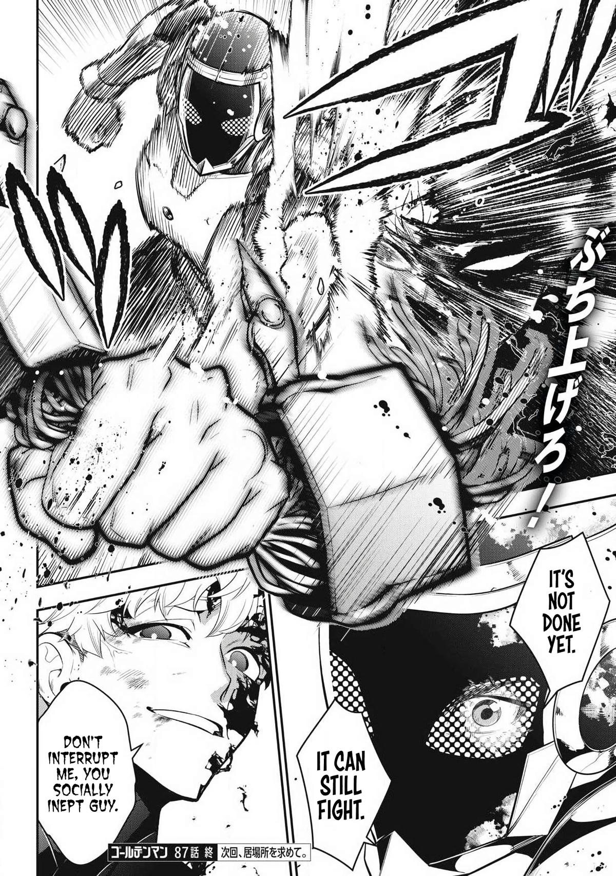 Golden Man Chapter 87 page 18 - 