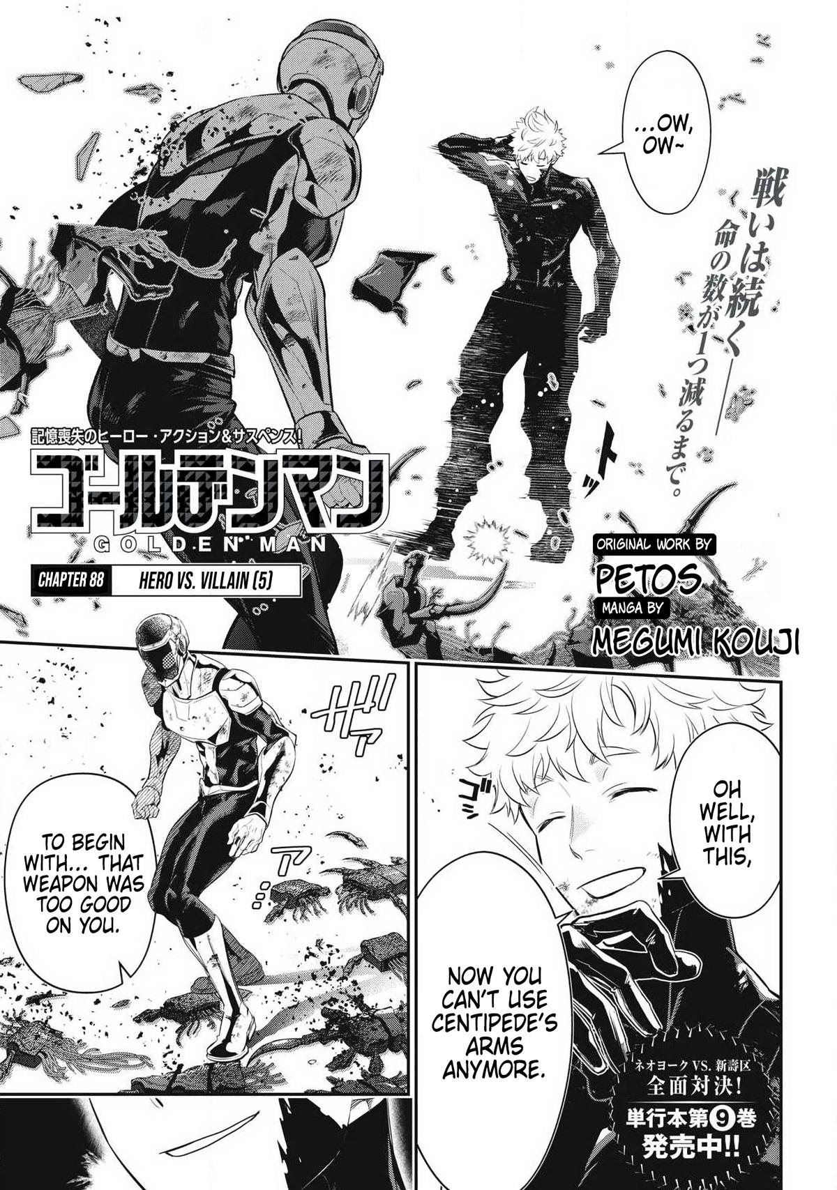 Golden Man Chapter 88 page 1 - 