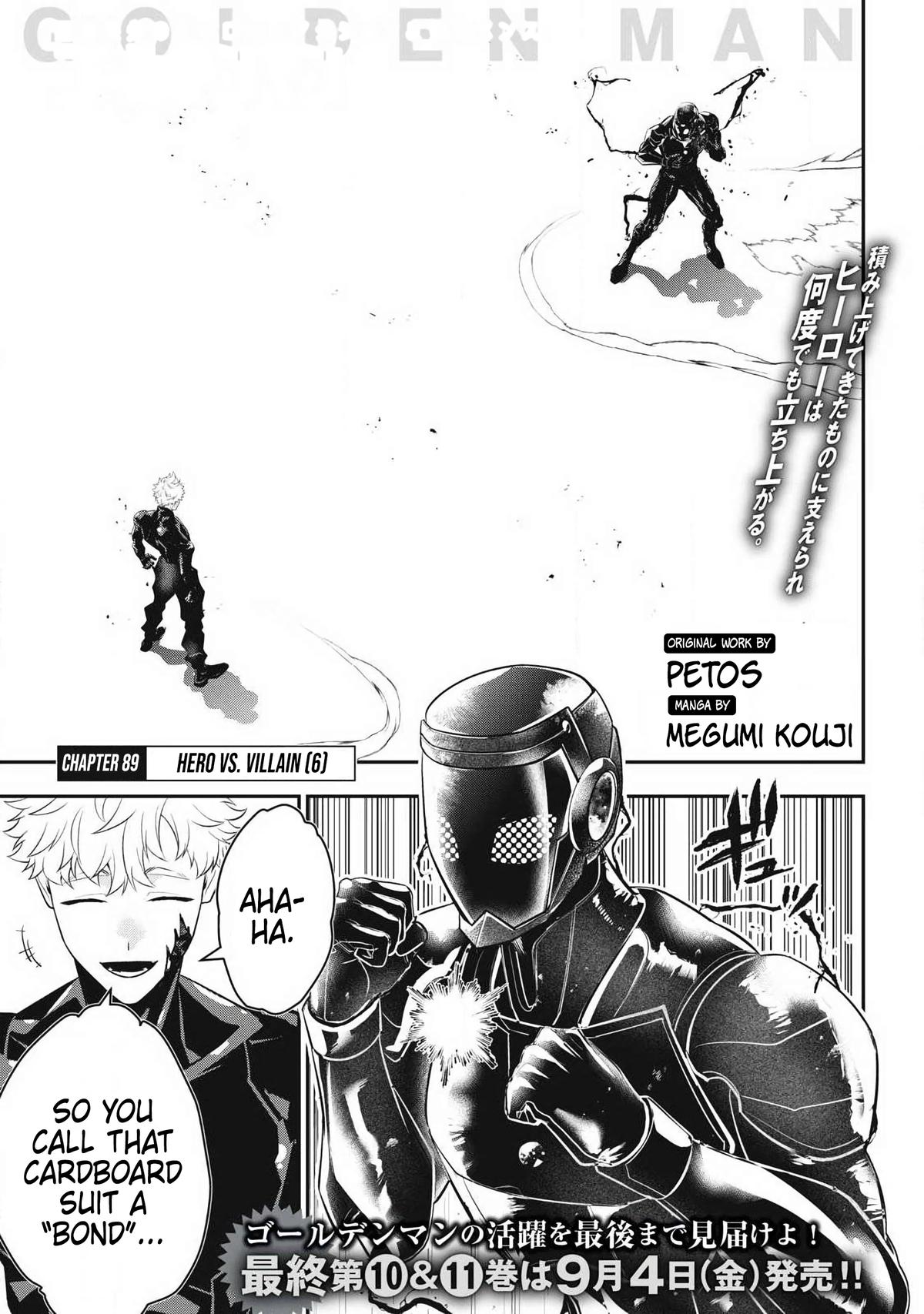 Golden Man Chapter 89 page 1 - 