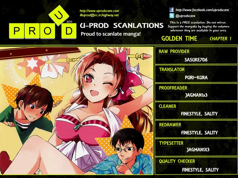 Golden Time (Umechazuke) Chapter 1 page 1 - 