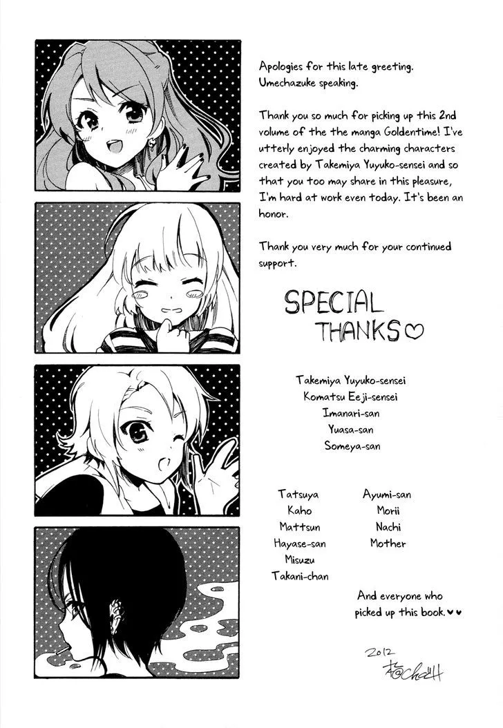 Golden Time (Umechazuke) Chapter 12 page 29 - 