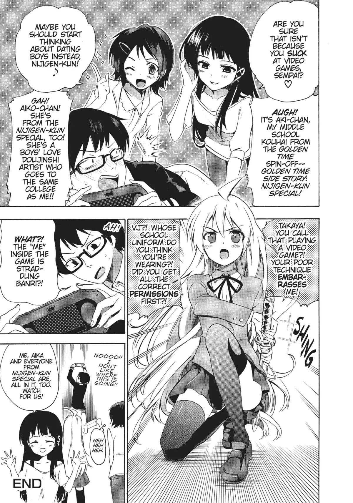 Golden Time (Umechazuke) Chapter 33.5 page 3 - 