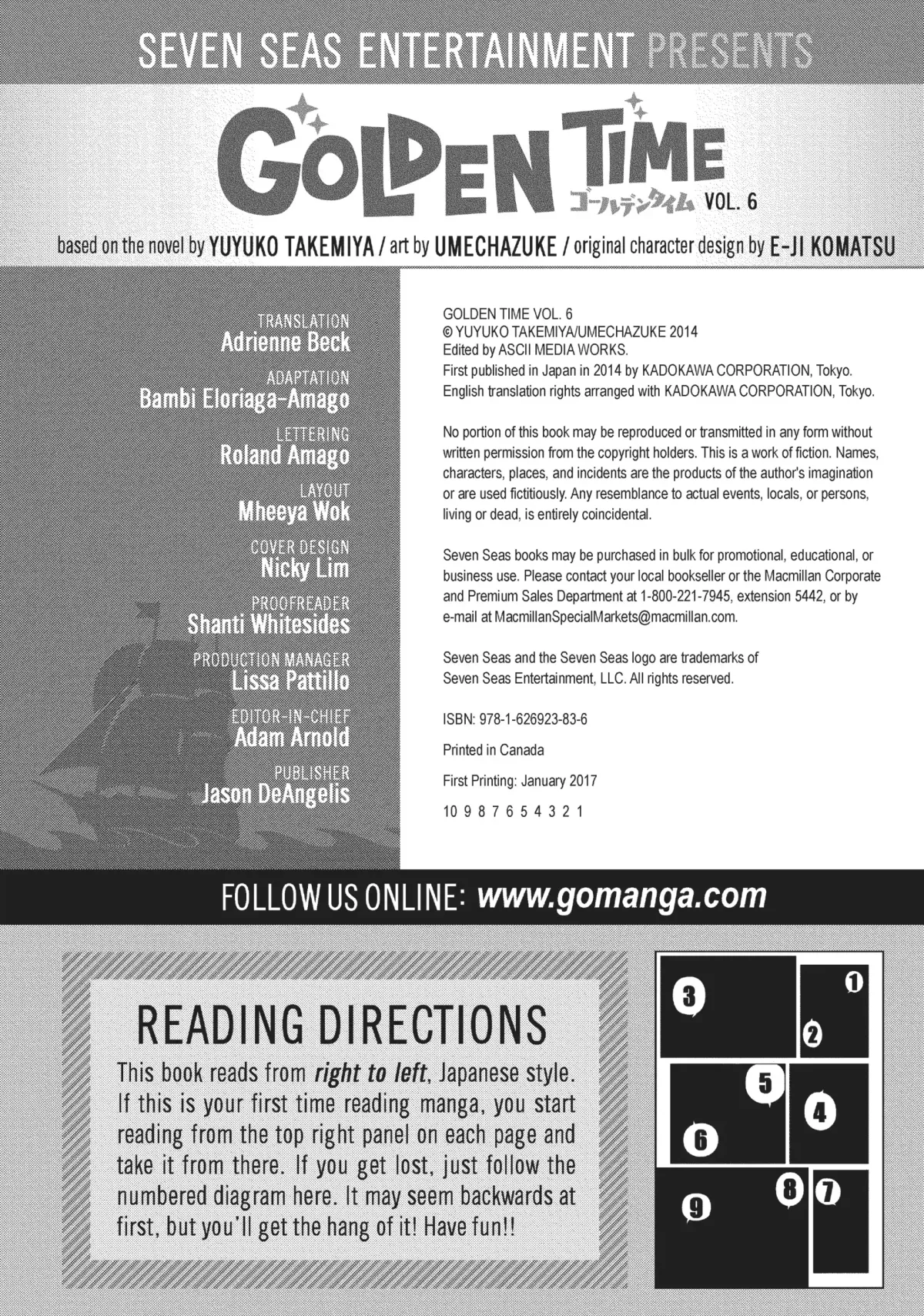 Golden Time (Umechazuke) Chapter 33.5 page 8 - 