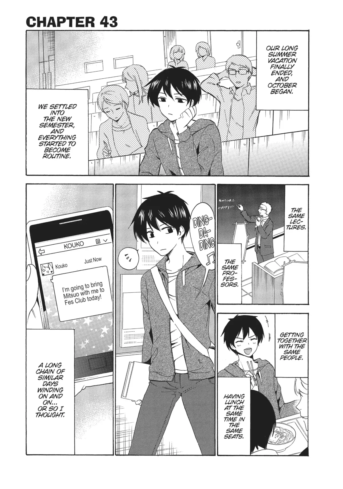 Golden Time (Umechazuke) Chapter 43 page 1 - 