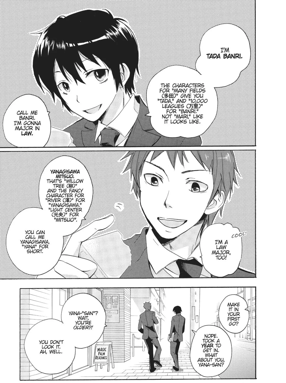 Golden Time Chapter 1 page 11 - 