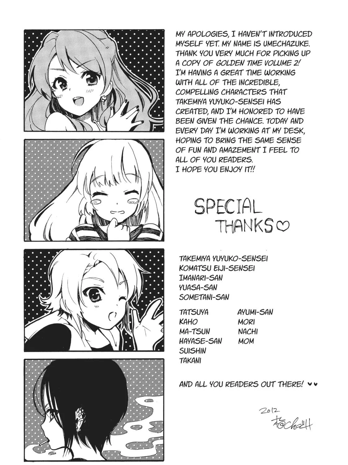 Golden Time Chapter 12 page 53 - 