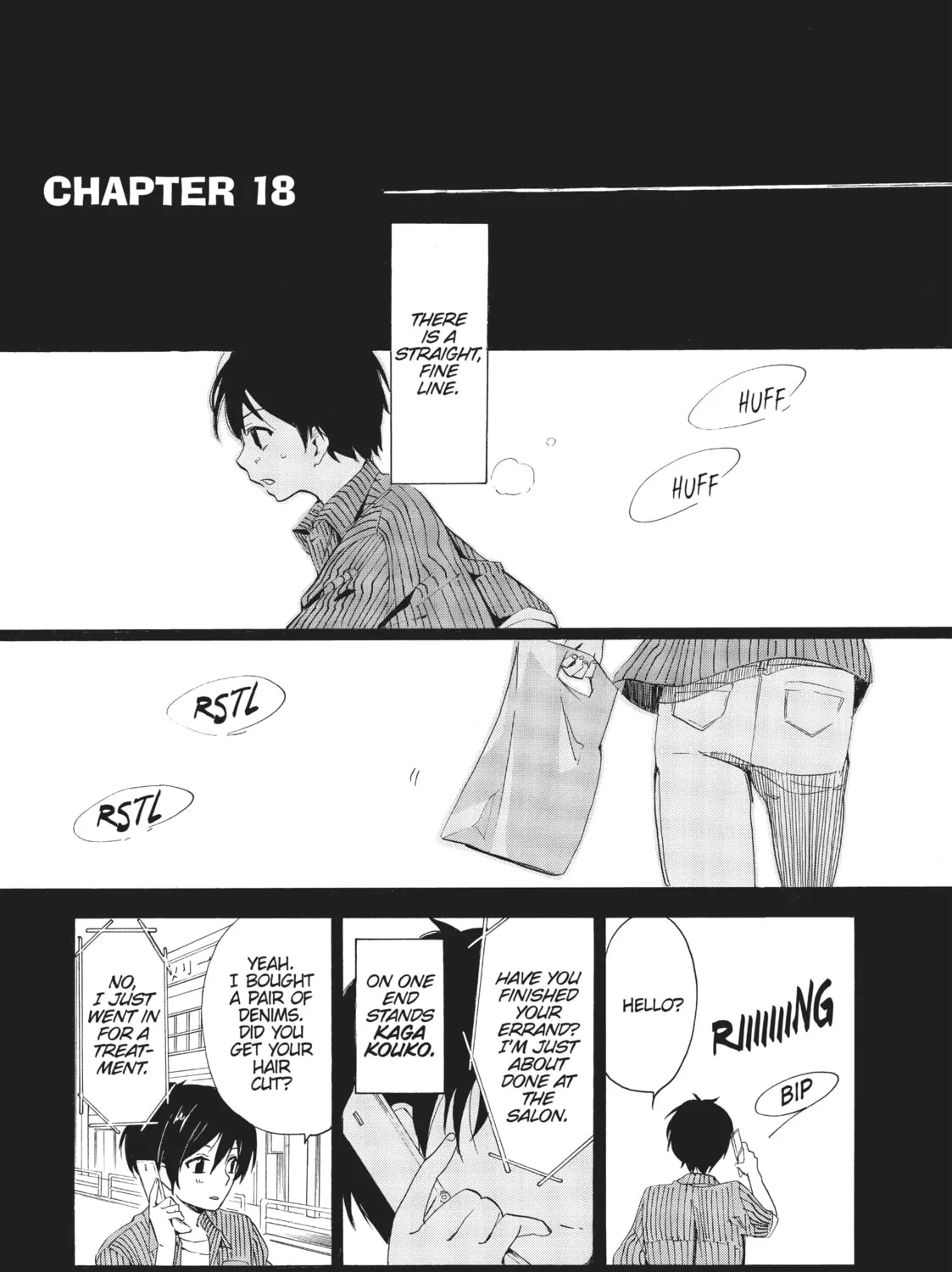 Golden Time Chapter 18 page 1 - 