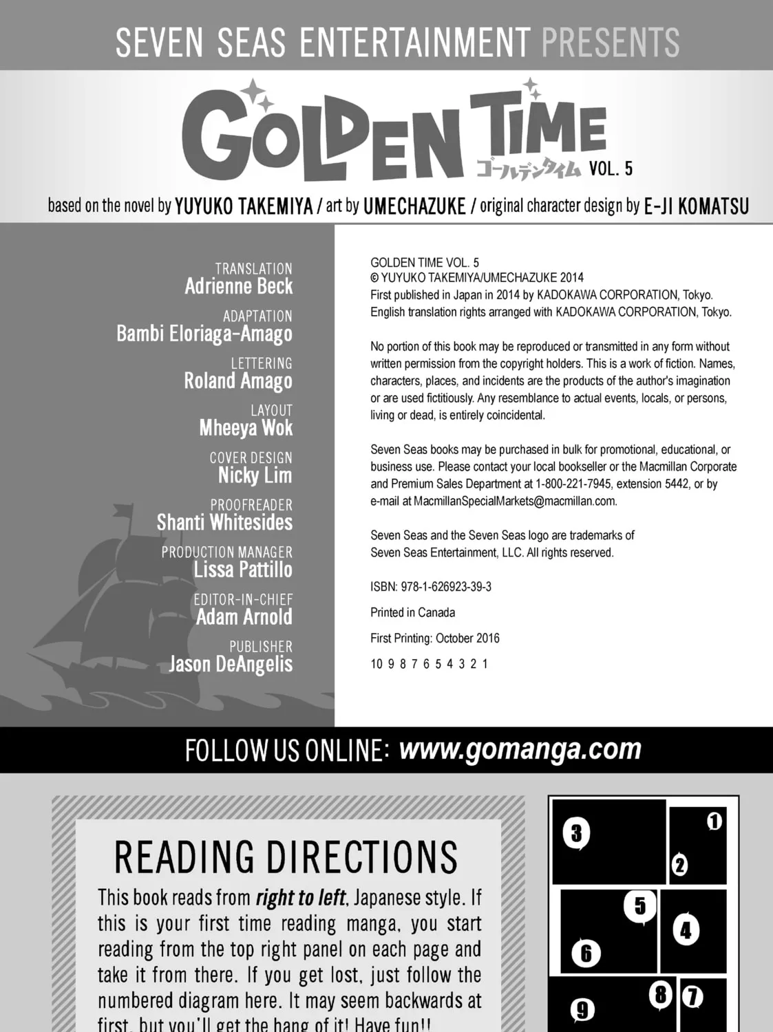 Golden Time Chapter 28 page 51 - 
