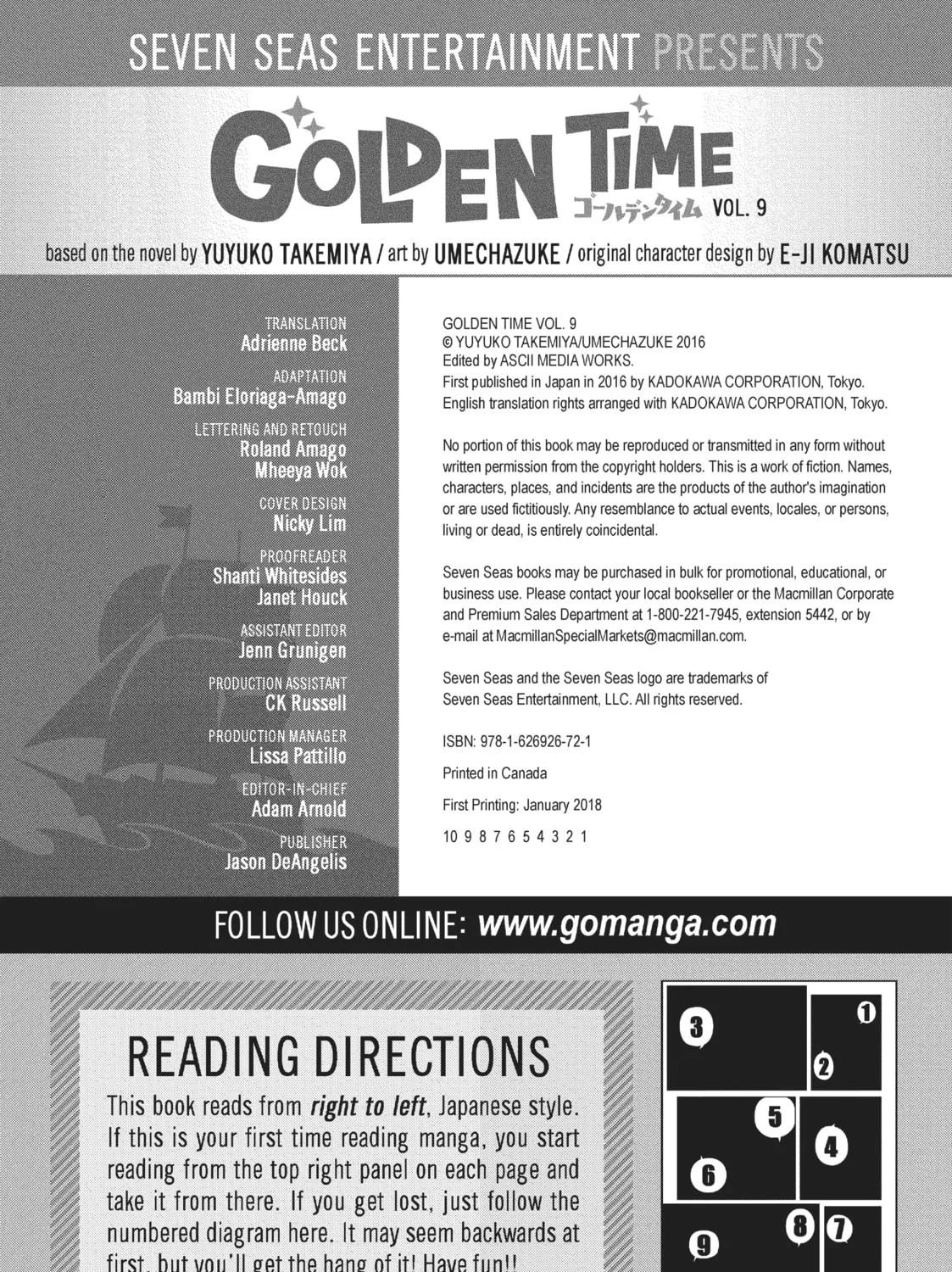 Golden Time Chapter 50 page 93 - 
