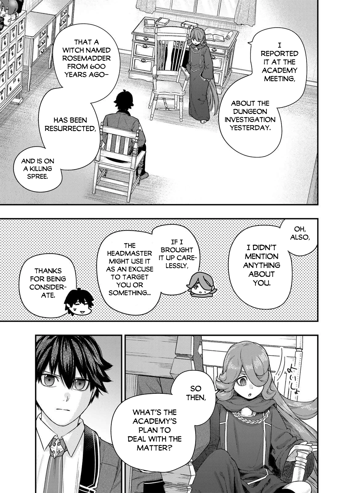 Gomi Ika da to Tsuihou Sareta Shiyounin, Jitsu wa Zense Kenja desu ~Shijou Saikyou no Kenja, Sekai Saikouhou no Gakuen ni Kayou~ Chapter 14 page 14 - 