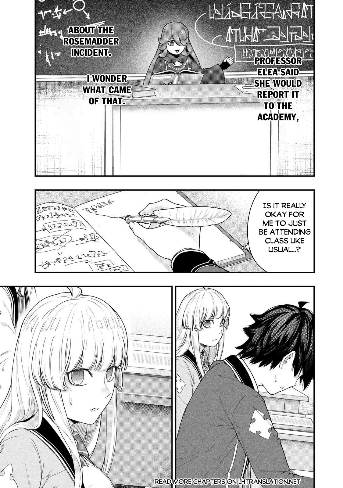 Gomi Ika da to Tsuihou Sareta Shiyounin, Jitsu wa Zense Kenja desu ~Shijou Saikyou no Kenja, Sekai Saikouhou no Gakuen ni Kayou~ Chapter 14 page 8 - 