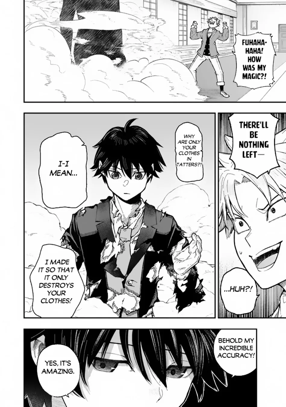 Gomi Ikada to Tsuihou Sareta Shiyounin, Jitsu wa Zense Kenja Desu: Shijou Saikyou no Kenja, Sekai Saikouhou no Gakuen ni Kayou Chapter 1 page 16 - 