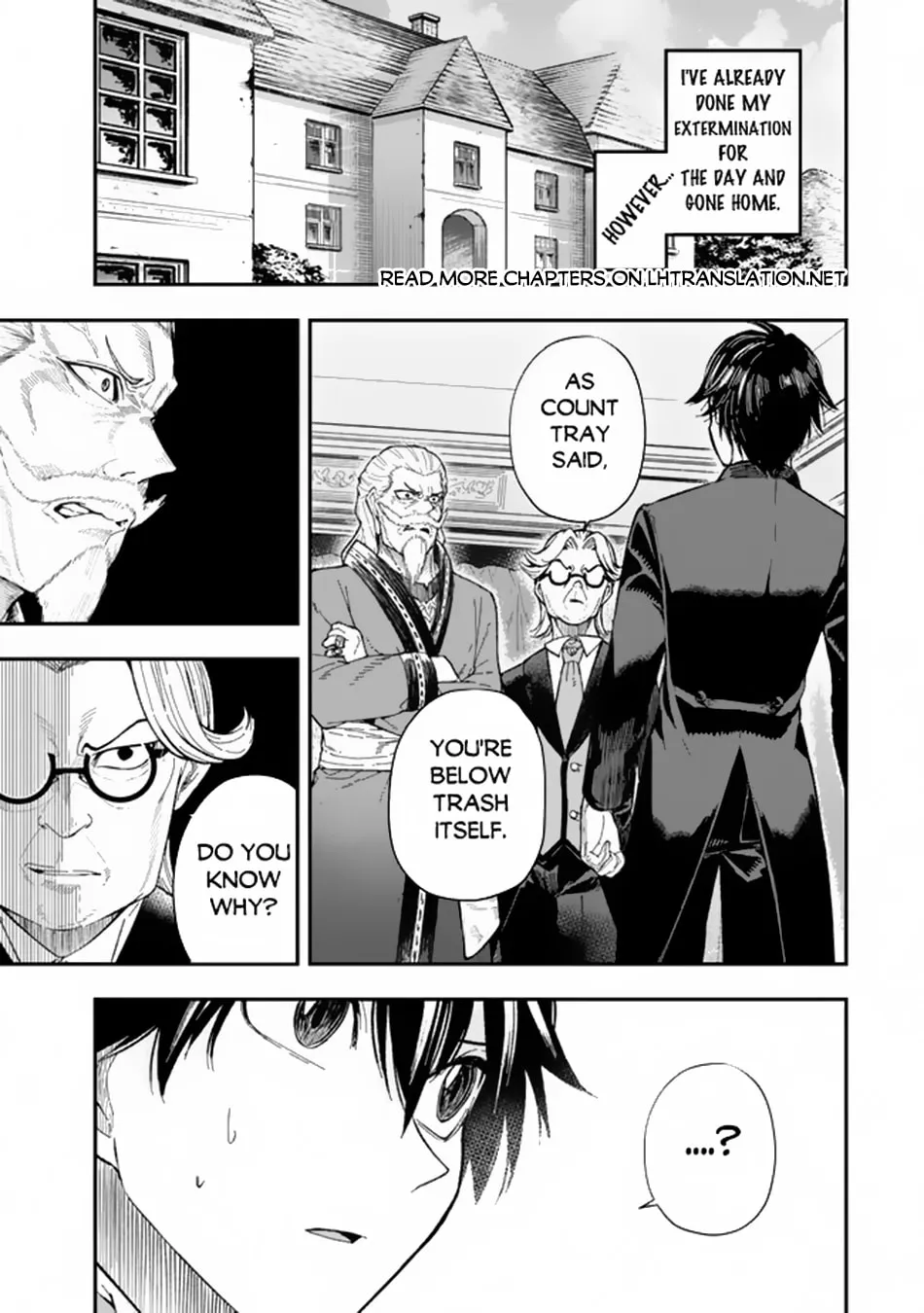Gomi Ikada to Tsuihou Sareta Shiyounin, Jitsu wa Zense Kenja Desu: Shijou Saikyou no Kenja, Sekai Saikouhou no Gakuen ni Kayou Chapter 1 page 5 - 