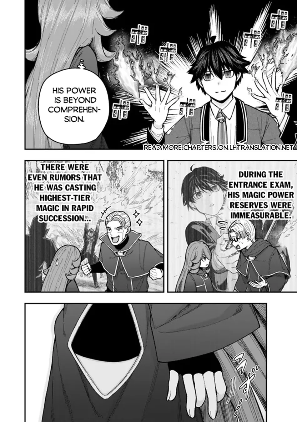 Gomi Ikada to Tsuihou Sareta Shiyounin, Jitsu wa Zense Kenja Desu: Shijou Saikyou no Kenja, Sekai Saikouhou no Gakuen ni Kayou Chapter 10.1 page 13 - 