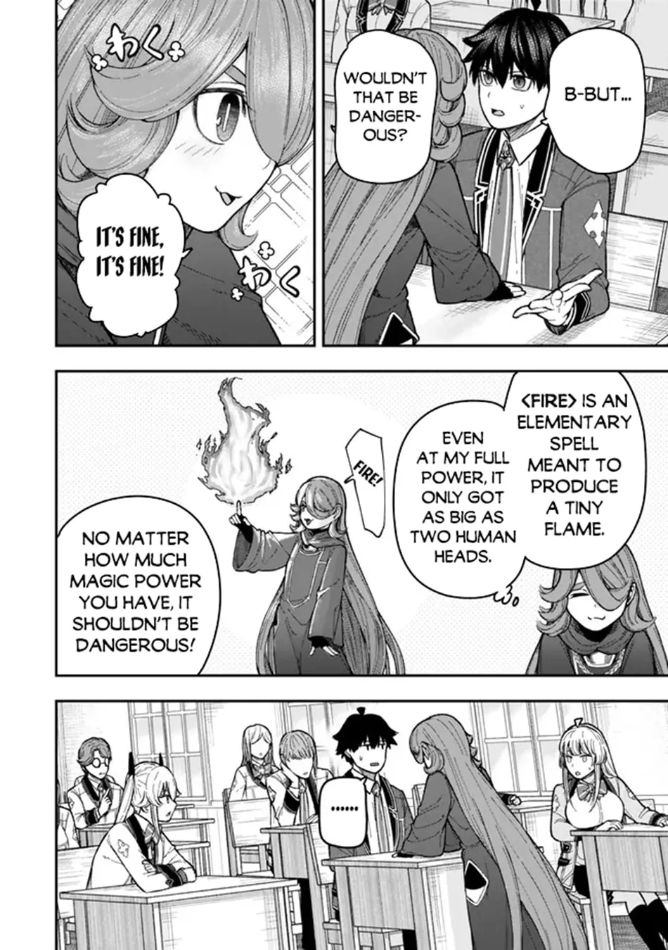 Gomi Ikada to Tsuihou Sareta Shiyounin, Jitsu wa Zense Kenja Desu: Shijou Saikyou no Kenja, Sekai Saikouhou no Gakuen ni Kayou Chapter 10.1 page 15 - 