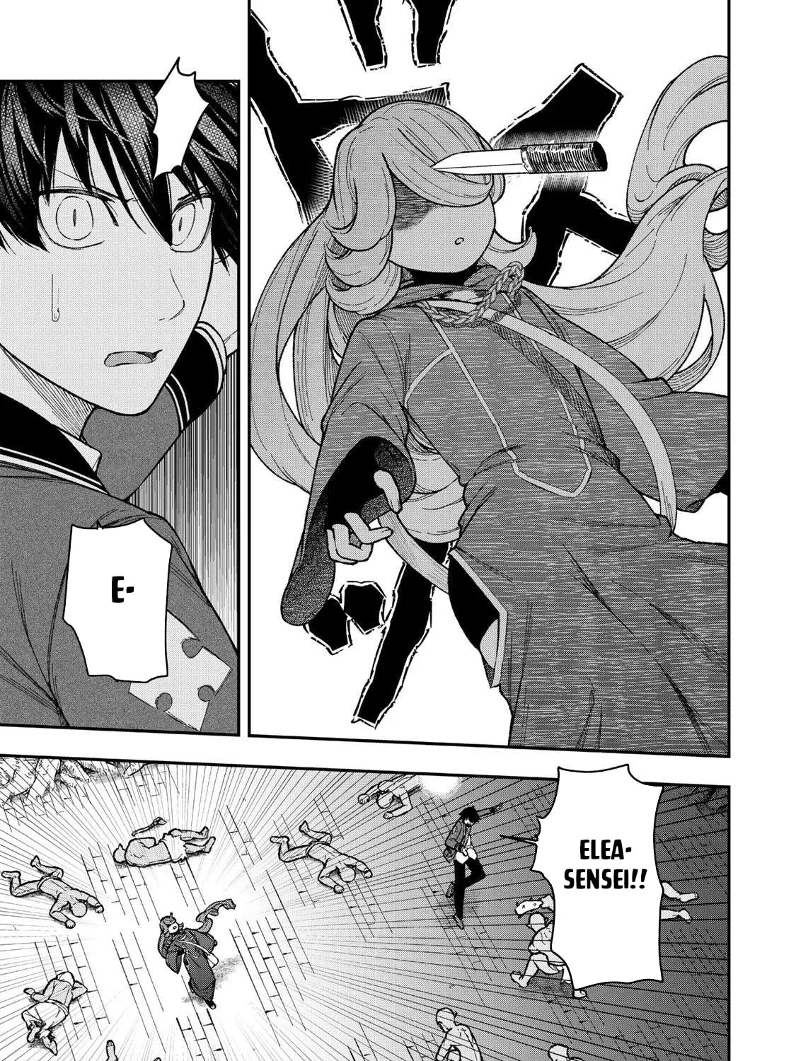 Gomi Ikada to Tsuihou Sareta Shiyounin, Jitsu wa Zense Kenja Desu: Shijou Saikyou no Kenja, Sekai Saikouhou no Gakuen ni Kayou Chapter 11.1 page 22 - 