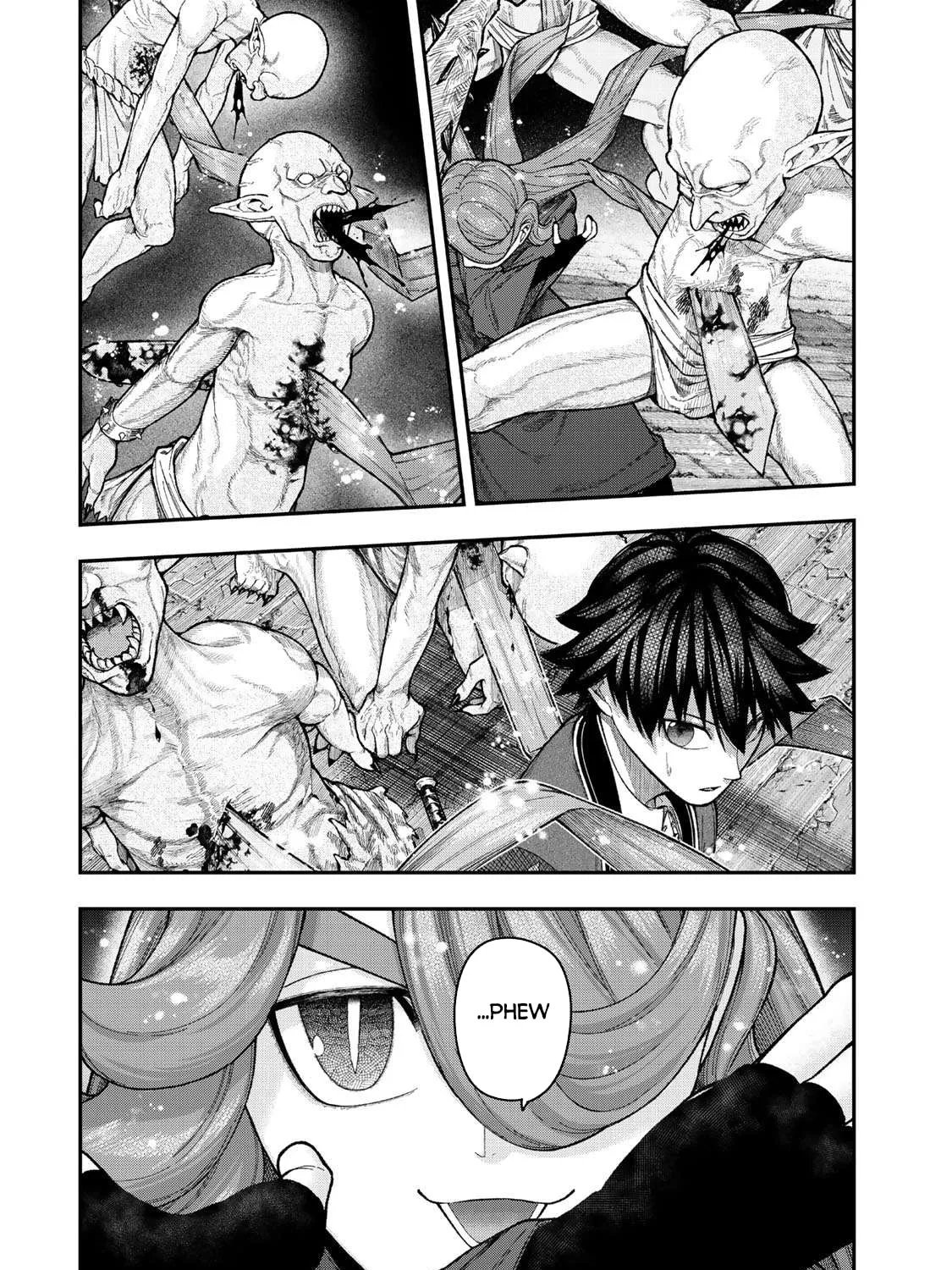 Gomi Ikada to Tsuihou Sareta Shiyounin, Jitsu wa Zense Kenja Desu: Shijou Saikyou no Kenja, Sekai Saikouhou no Gakuen ni Kayou Chapter 11.1 page 32 - 