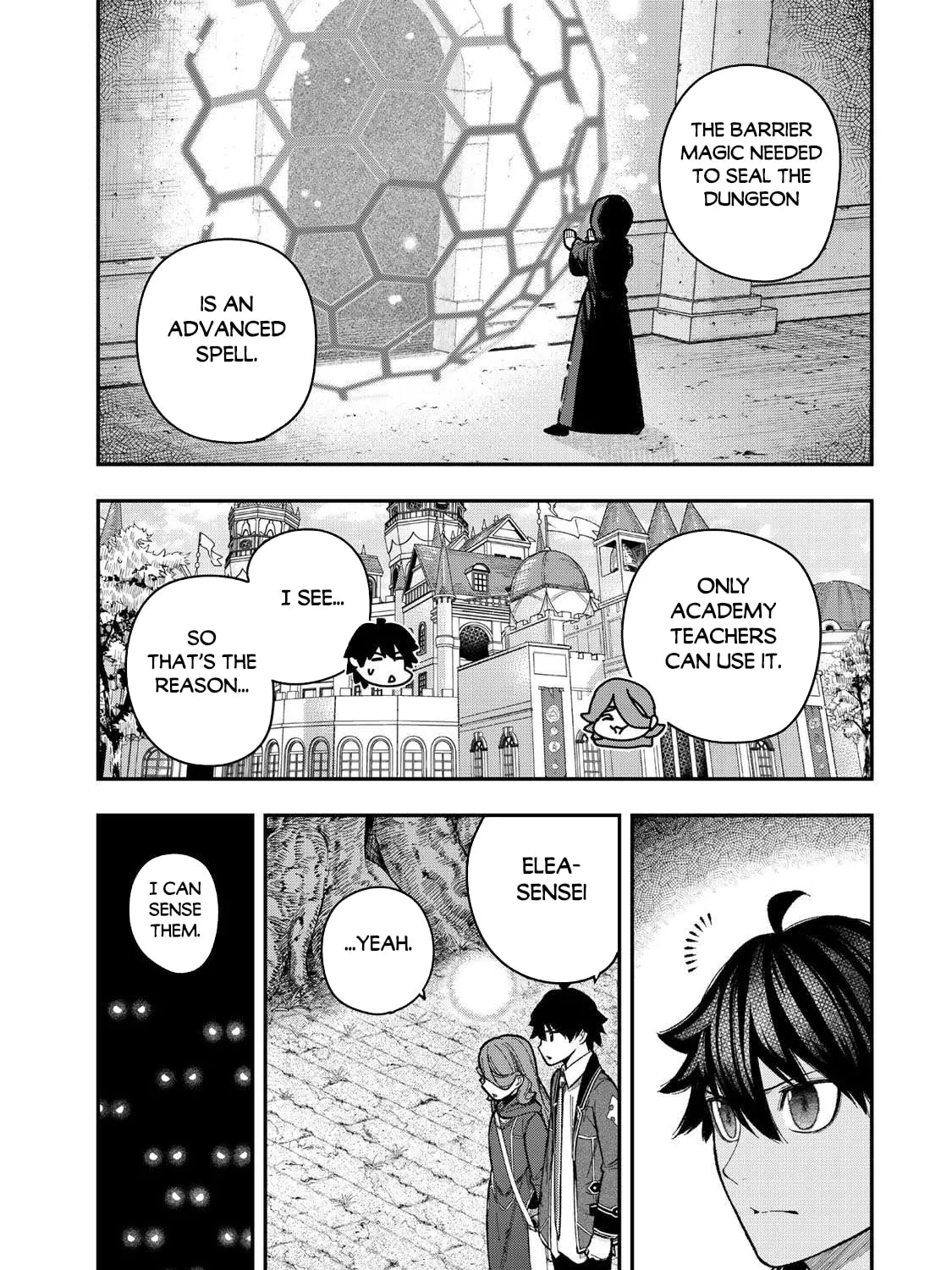 Gomi Ikada to Tsuihou Sareta Shiyounin, Jitsu wa Zense Kenja Desu: Shijou Saikyou no Kenja, Sekai Saikouhou no Gakuen ni Kayou Chapter 11.1 page 6 - 