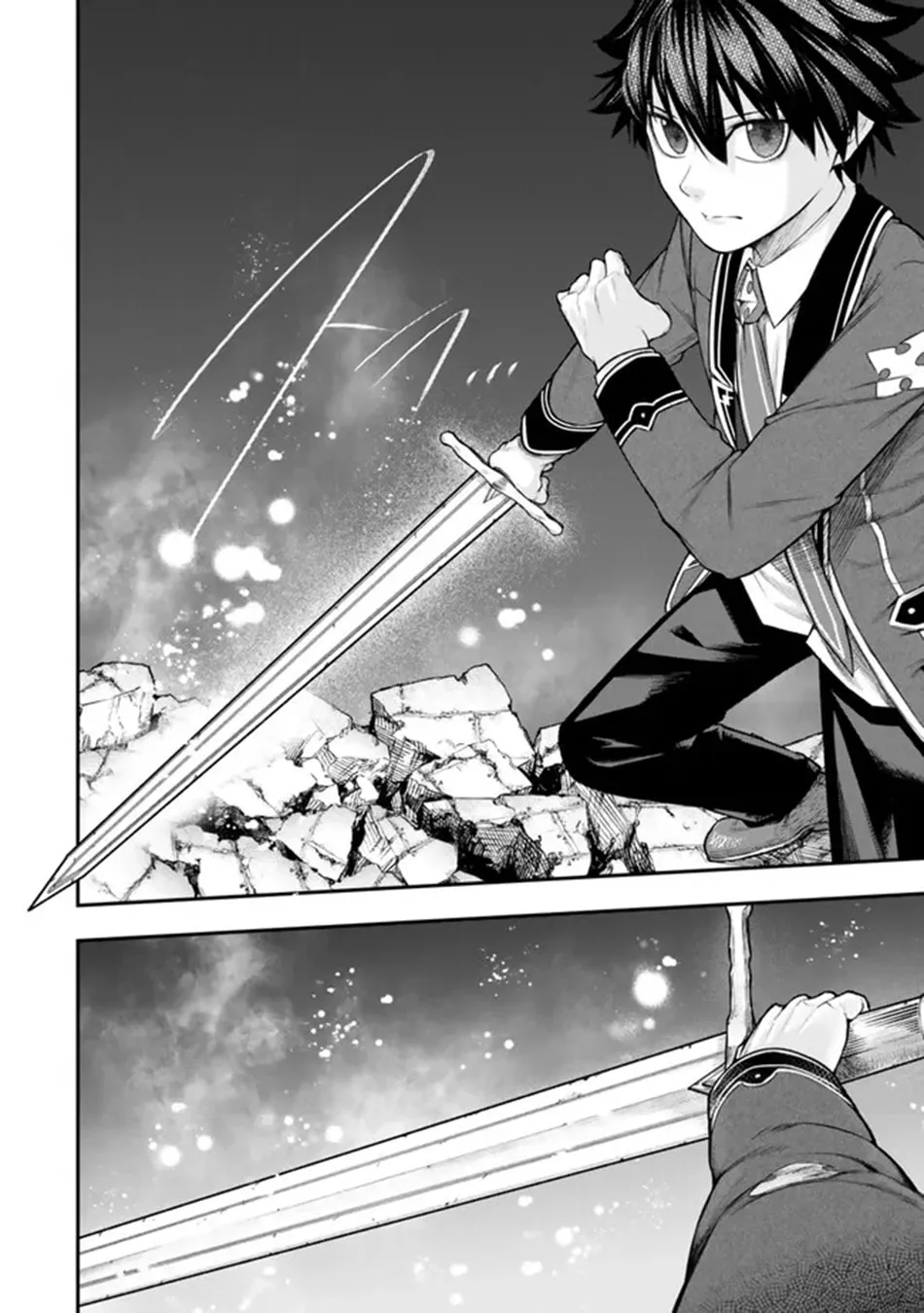 Gomi Ikada to Tsuihou Sareta Shiyounin, Jitsu wa Zense Kenja Desu: Shijou Saikyou no Kenja, Sekai Saikouhou no Gakuen ni Kayou Chapter 12.1 page 11 - 
