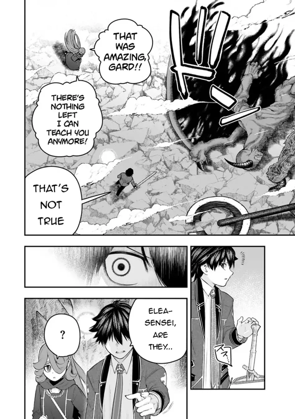 Gomi Ikada to Tsuihou Sareta Shiyounin, Jitsu wa Zense Kenja Desu: Shijou Saikyou no Kenja, Sekai Saikouhou no Gakuen ni Kayou Chapter 12.2 page 7 - 
