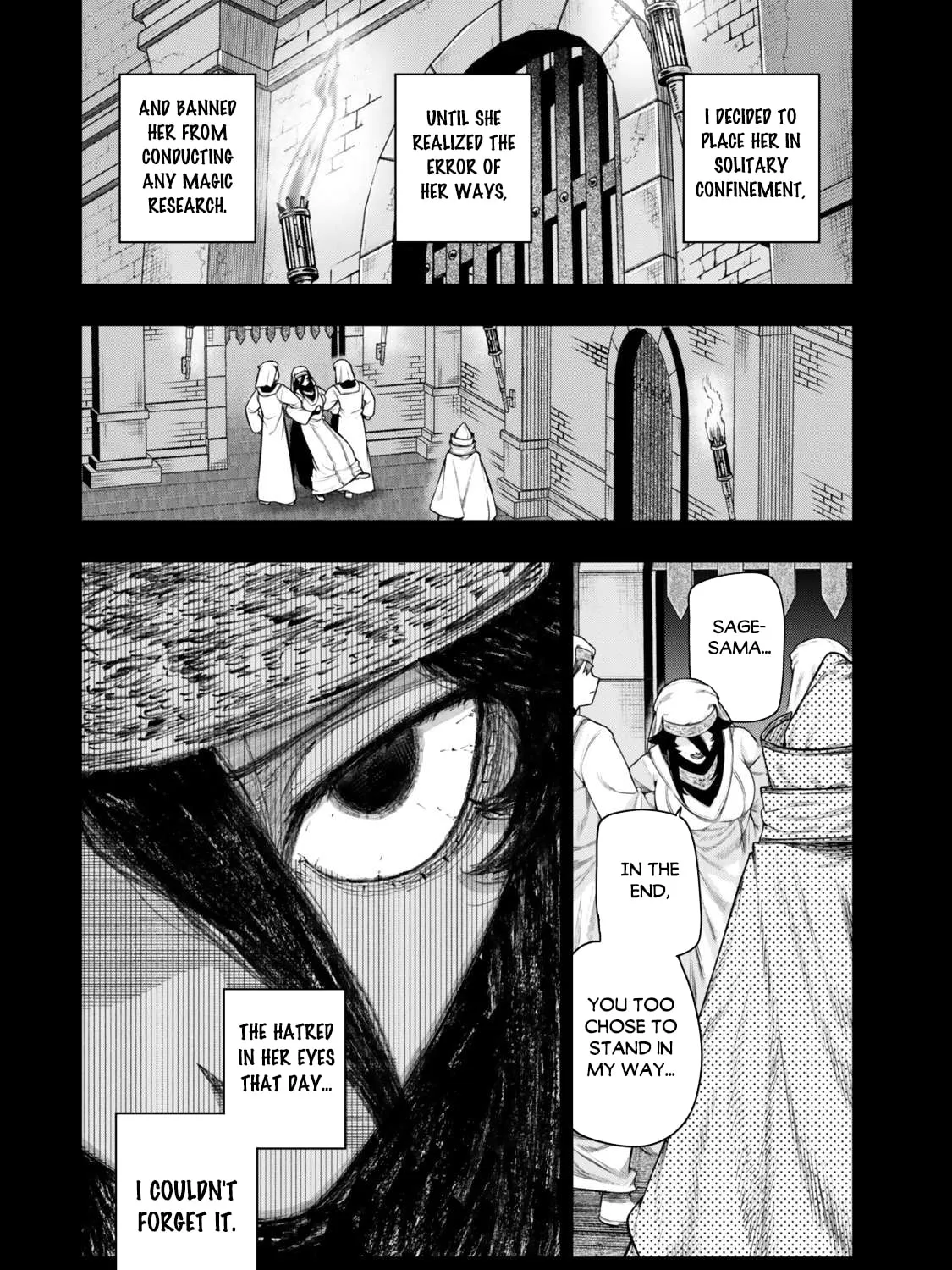 Gomi Ikada to Tsuihou Sareta Shiyounin, Jitsu wa Zense Kenja Desu: Shijou Saikyou no Kenja, Sekai Saikouhou no Gakuen ni Kayou Chapter 13 page 32 - 