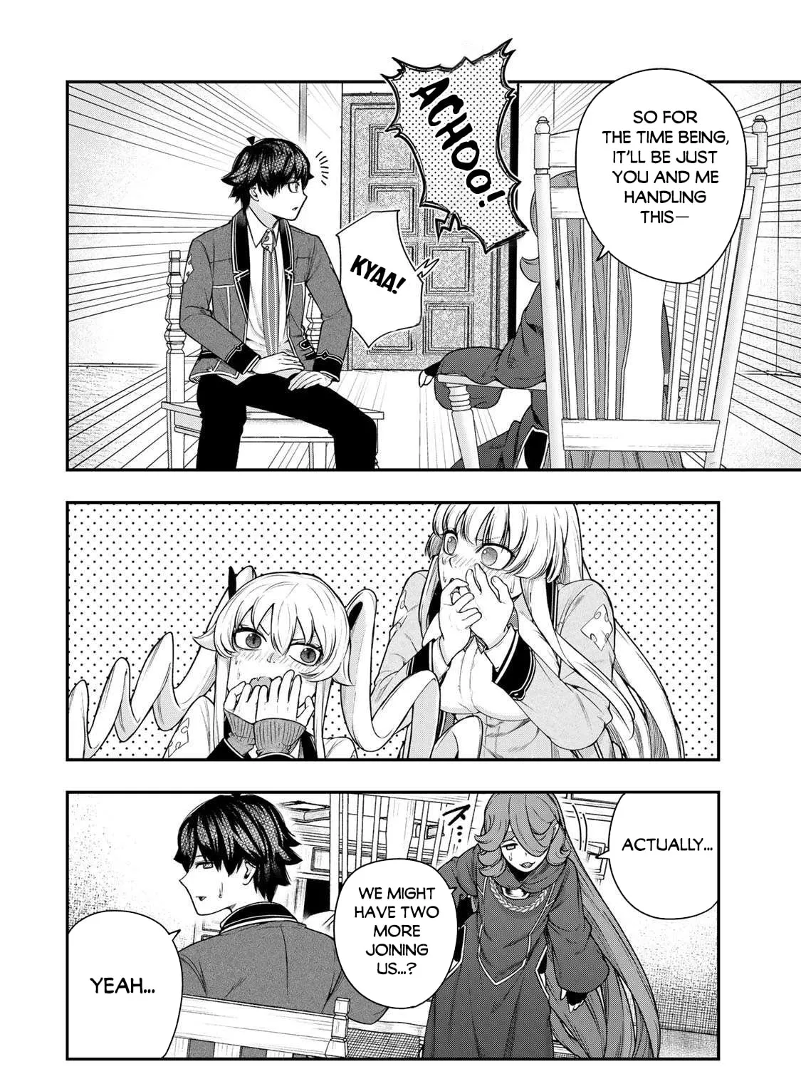Gomi Ikada to Tsuihou Sareta Shiyounin, Jitsu wa Zense Kenja Desu: Shijou Saikyou no Kenja, Sekai Saikouhou no Gakuen ni Kayou Chapter 14.1 page 32 - 