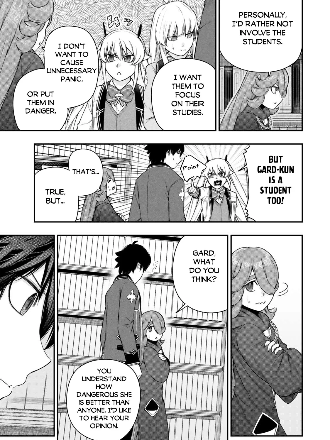 Gomi Ikada to Tsuihou Sareta Shiyounin, Jitsu wa Zense Kenja Desu: Shijou Saikyou no Kenja, Sekai Saikouhou no Gakuen ni Kayou Chapter 14.2 page 8 - 