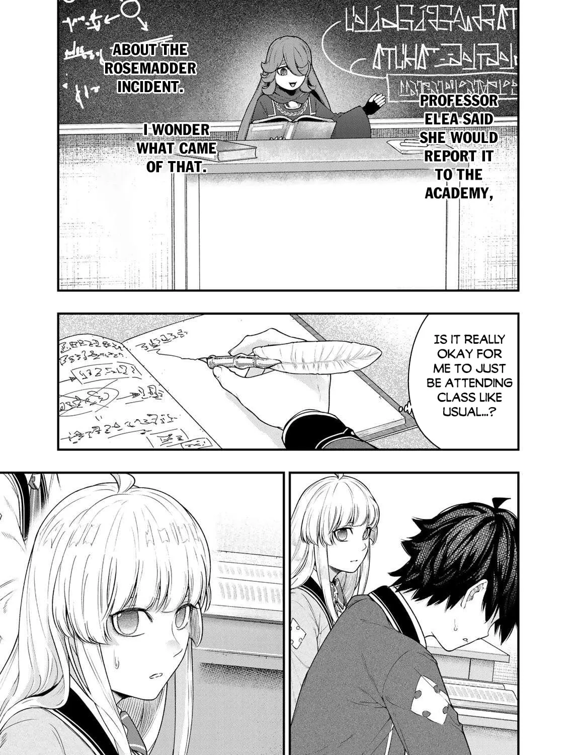 Gomi Ikada to Tsuihou Sareta Shiyounin, Jitsu wa Zense Kenja Desu: Shijou Saikyou no Kenja, Sekai Saikouhou no Gakuen ni Kayou Chapter 14 page 14 - 