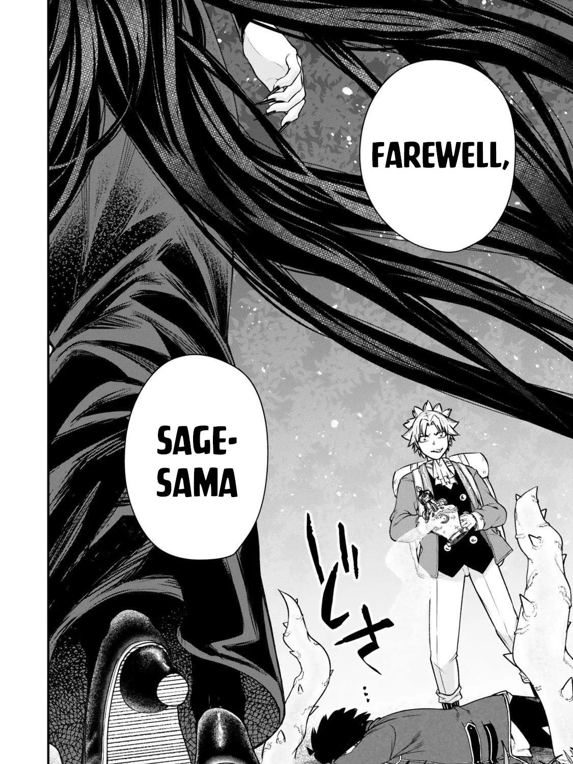 Gomi Ikada to Tsuihou Sareta Shiyounin, Jitsu wa Zense Kenja Desu: Shijou Saikyou no Kenja, Sekai Saikouhou no Gakuen ni Kayou Chapter 15.2 page 8 - 