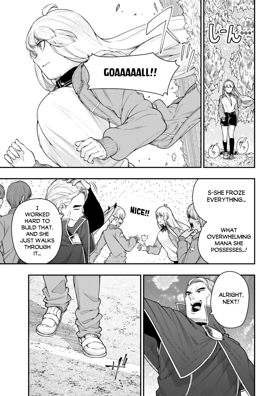 Gomi Ikada to Tsuihou Sareta Shiyounin, Jitsu wa Zense Kenja Desu: Shijou Saikyou no Kenja, Sekai Saikouhou no Gakuen ni Kayou Chapter 16.1 page 12 - 