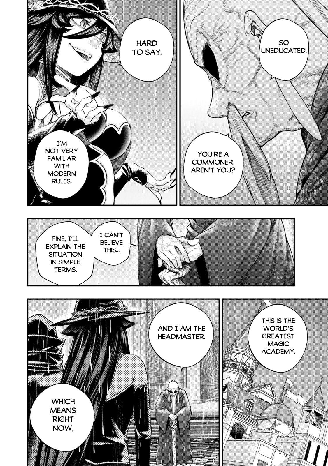 Gomi Ikada to Tsuihou Sareta Shiyounin, Jitsu wa Zense Kenja Desu: Shijou Saikyou no Kenja, Sekai Saikouhou no Gakuen ni Kayou Chapter 17 page 13 - 