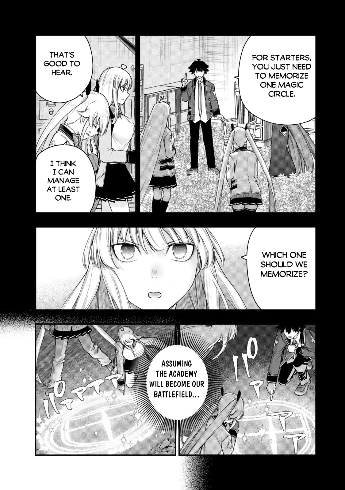 Gomi Ikada to Tsuihou Sareta Shiyounin, Jitsu wa Zense Kenja Desu: Shijou Saikyou no Kenja, Sekai Saikouhou no Gakuen ni Kayou Chapter 18.1 page 12 - 