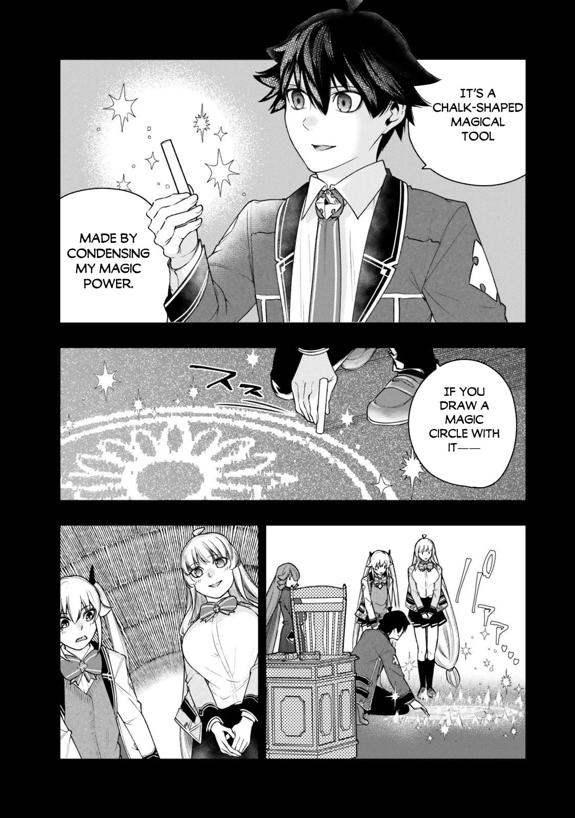 Gomi Ikada to Tsuihou Sareta Shiyounin, Jitsu wa Zense Kenja Desu: Shijou Saikyou no Kenja, Sekai Saikouhou no Gakuen ni Kayou Chapter 18.1 page 6 - 