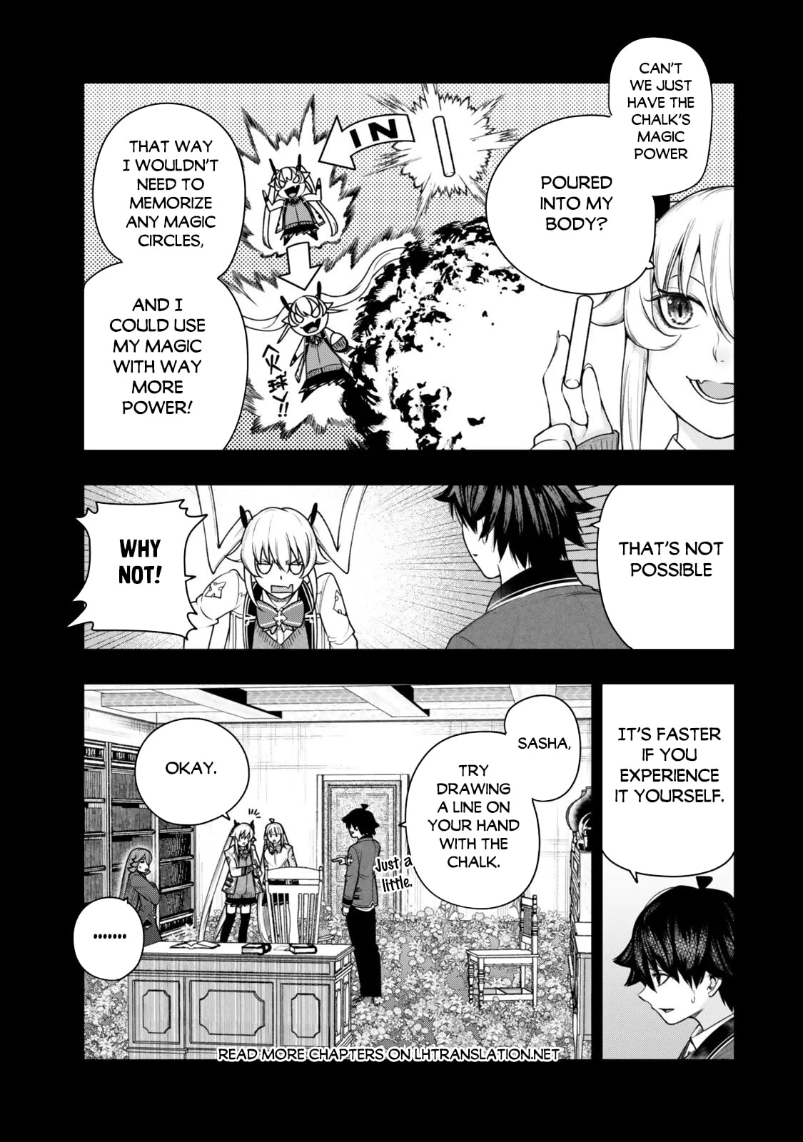 Gomi Ikada to Tsuihou Sareta Shiyounin, Jitsu wa Zense Kenja Desu: Shijou Saikyou no Kenja, Sekai Saikouhou no Gakuen ni Kayou Chapter 18.1 page 8 - 