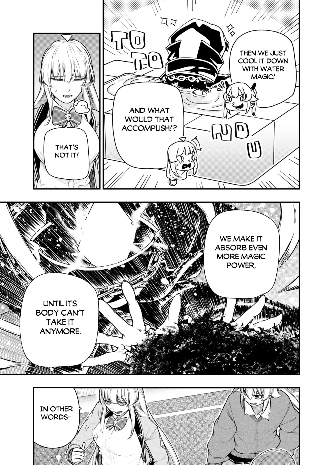 Gomi Ikada to Tsuihou Sareta Shiyounin, Jitsu wa Zense Kenja Desu: Shijou Saikyou no Kenja, Sekai Saikouhou no Gakuen ni Kayou Chapter 19.1 page 6 - 