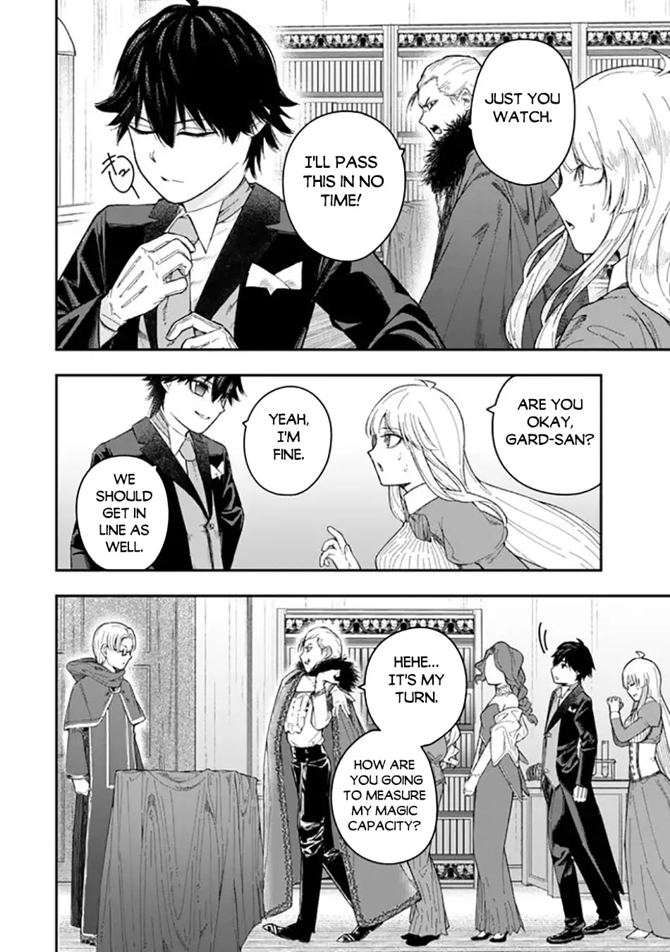 Gomi Ikada to Tsuihou Sareta Shiyounin, Jitsu wa Zense Kenja Desu: Shijou Saikyou no Kenja, Sekai Saikouhou no Gakuen ni Kayou Chapter 2.2 page 12 - 