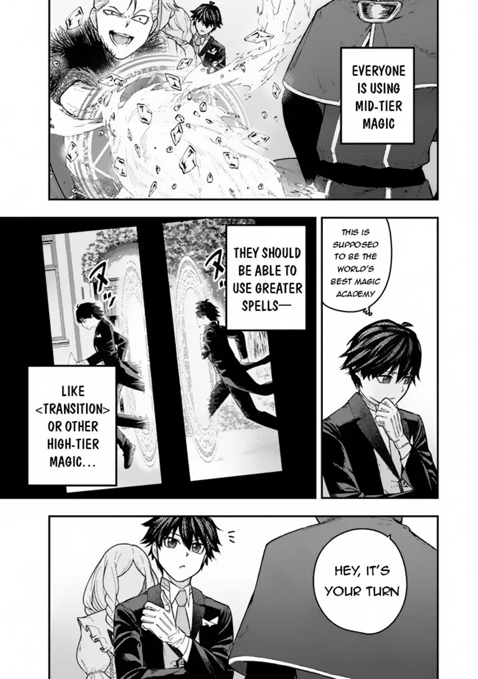 Gomi Ikada to Tsuihou Sareta Shiyounin, Jitsu wa Zense Kenja Desu: Shijou Saikyou no Kenja, Sekai Saikouhou no Gakuen ni Kayou Chapter 3.1 page 18 - 
