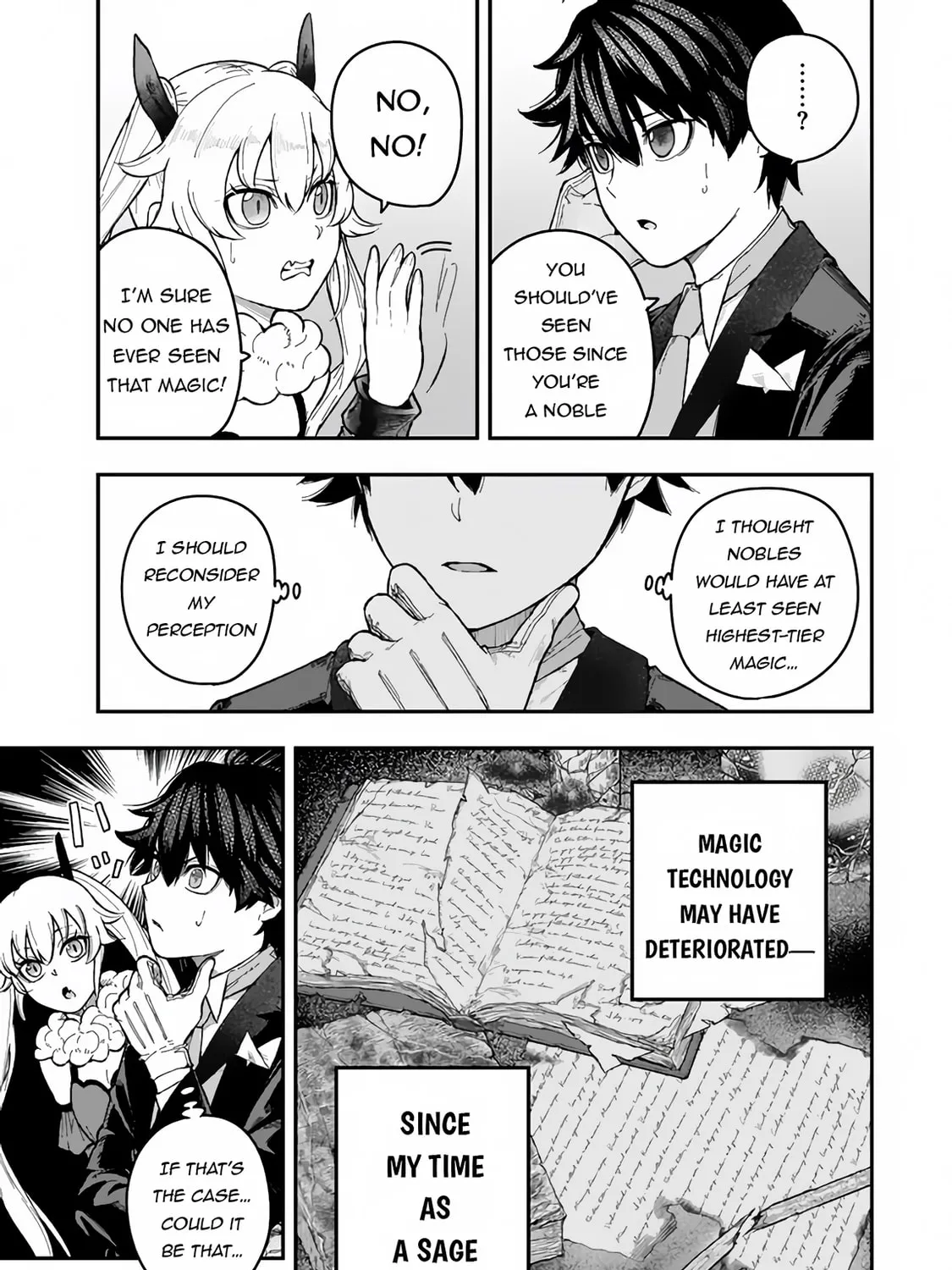Gomi Ikada to Tsuihou Sareta Shiyounin, Jitsu wa Zense Kenja Desu: Shijou Saikyou no Kenja, Sekai Saikouhou no Gakuen ni Kayou Chapter 3.2 page 25 - 
