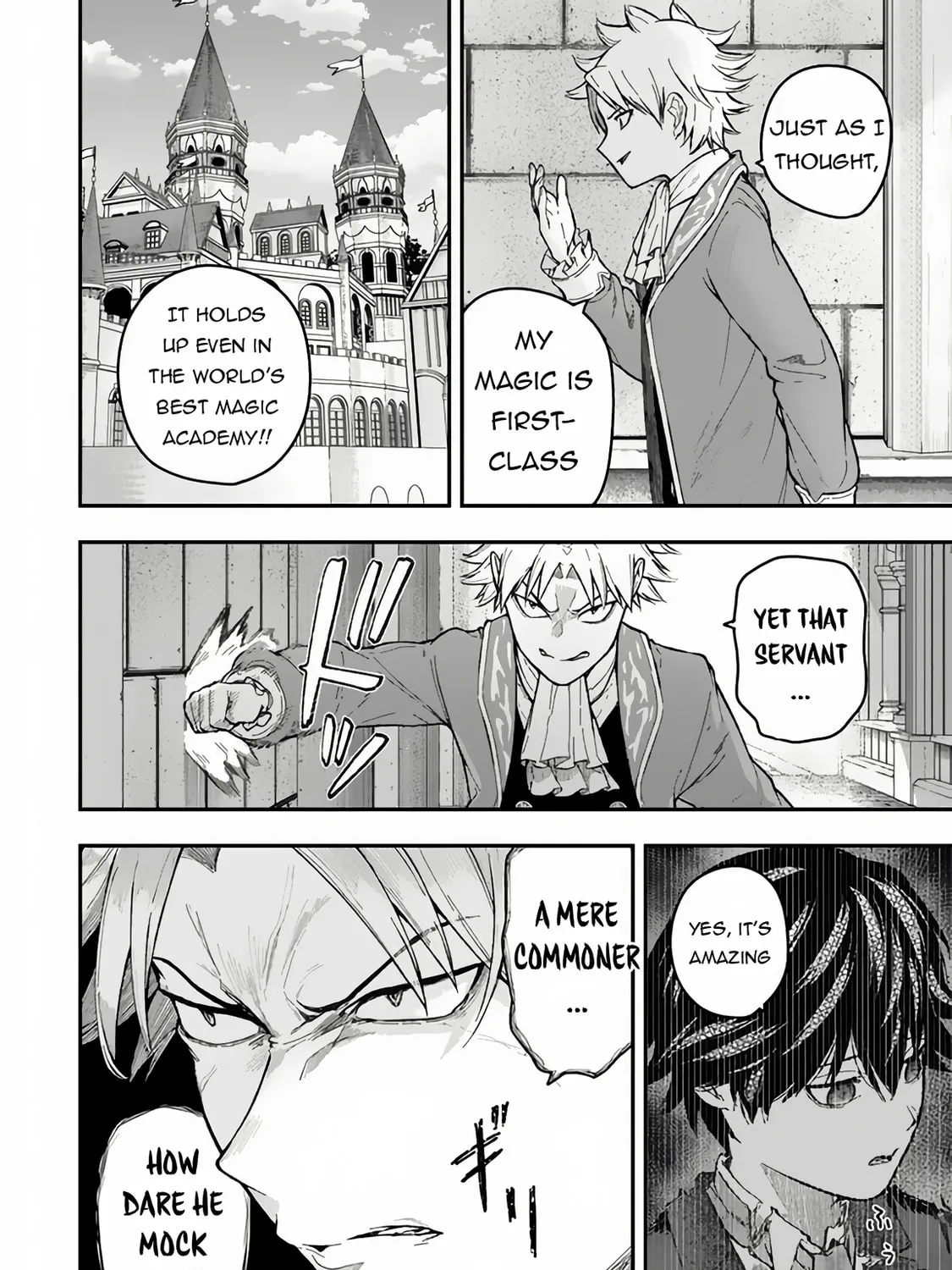Gomi Ikada to Tsuihou Sareta Shiyounin, Jitsu wa Zense Kenja Desu: Shijou Saikyou no Kenja, Sekai Saikouhou no Gakuen ni Kayou Chapter 3.2 page 31 - 