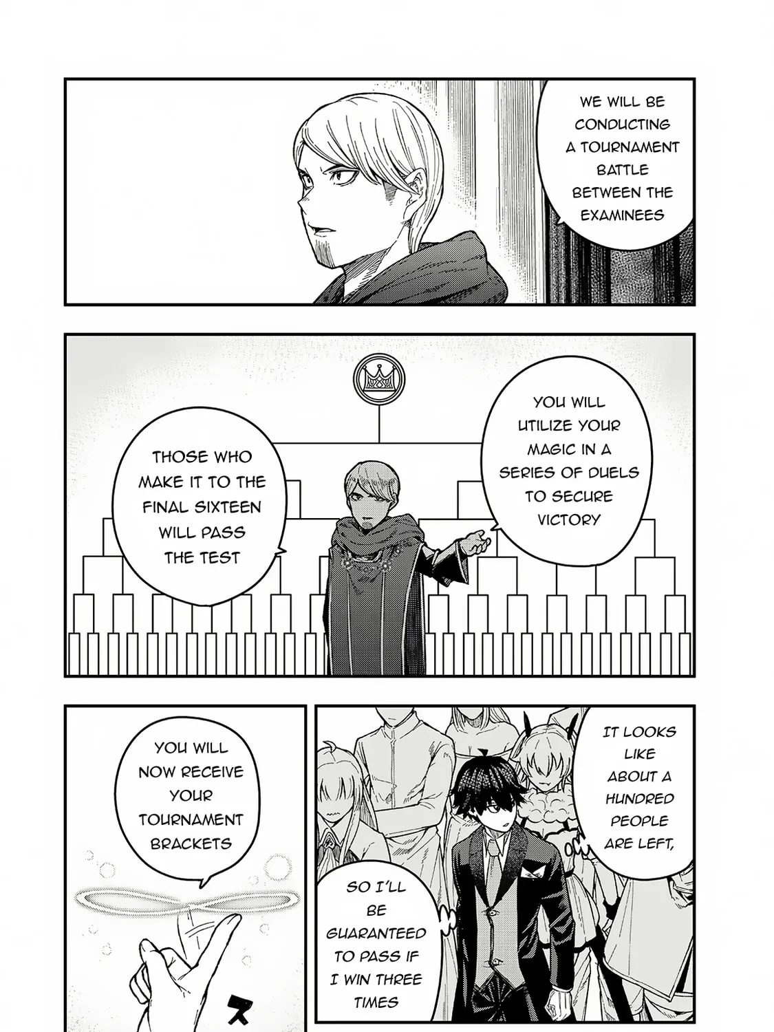 Gomi Ikada to Tsuihou Sareta Shiyounin, Jitsu wa Zense Kenja Desu: Shijou Saikyou no Kenja, Sekai Saikouhou no Gakuen ni Kayou Chapter 4.1 page 4 - 