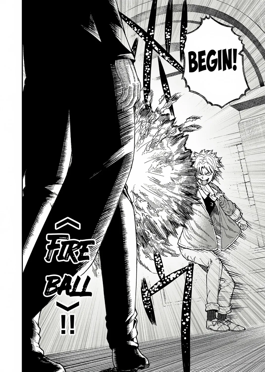 Gomi Ikada to Tsuihou Sareta Shiyounin, Jitsu wa Zense Kenja Desu: Shijou Saikyou no Kenja, Sekai Saikouhou no Gakuen ni Kayou Chapter 4.1 page 36 - 