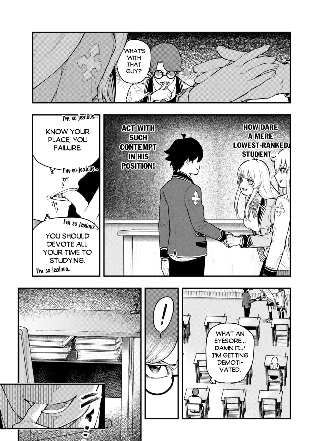 Gomi Ikada to Tsuihou Sareta Shiyounin, Jitsu wa Zense Kenja Desu: Shijou Saikyou no Kenja, Sekai Saikouhou no Gakuen ni Kayou Chapter 5.1 page 30 - 