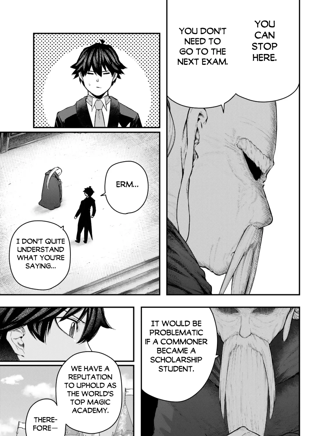 Gomi Ikada to Tsuihou Sareta Shiyounin, Jitsu wa Zense Kenja Desu: Shijou Saikyou no Kenja, Sekai Saikouhou no Gakuen ni Kayou Chapter 5.1 page 10 - 