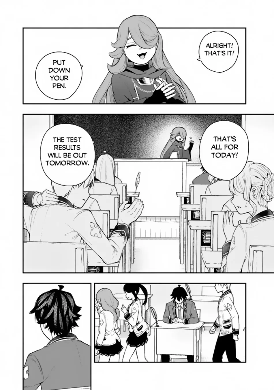 Gomi Ikada to Tsuihou Sareta Shiyounin, Jitsu wa Zense Kenja Desu: Shijou Saikyou no Kenja, Sekai Saikouhou no Gakuen ni Kayou Chapter 5.2 page 14 - 