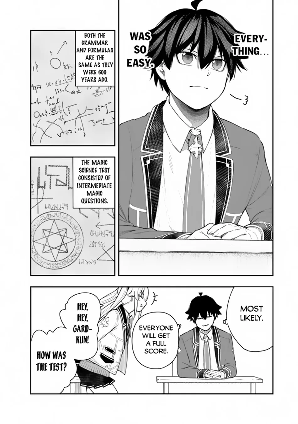 Gomi Ikada to Tsuihou Sareta Shiyounin, Jitsu wa Zense Kenja Desu: Shijou Saikyou no Kenja, Sekai Saikouhou no Gakuen ni Kayou Chapter 5.2 page 15 - 