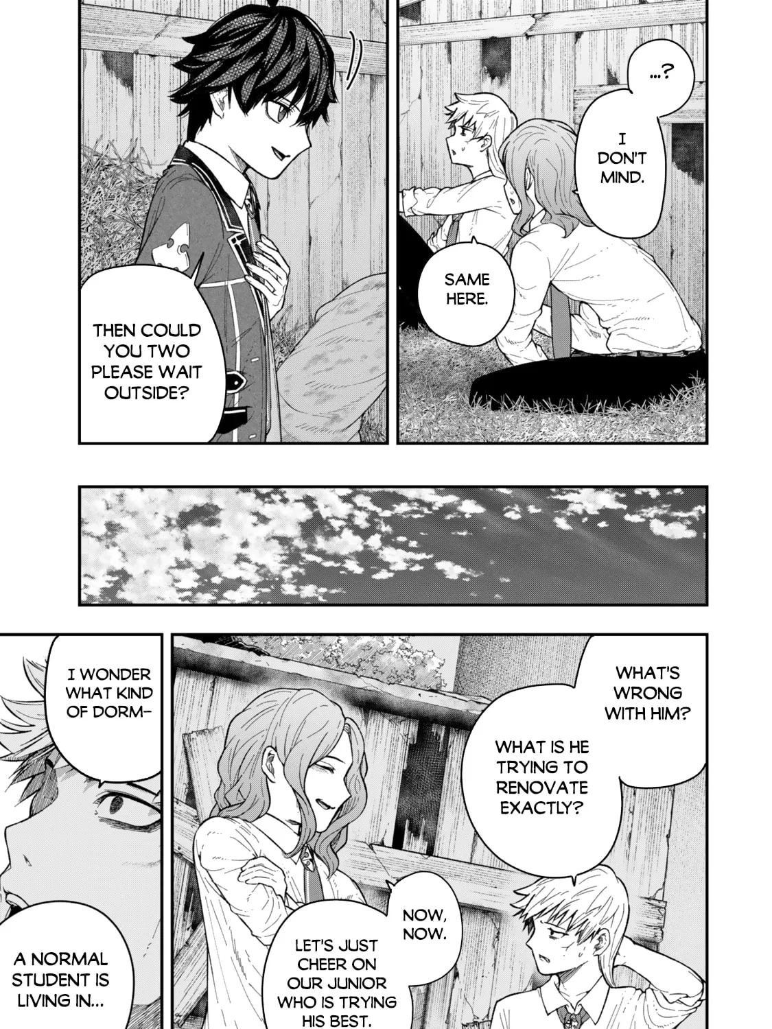 Gomi Ikada to Tsuihou Sareta Shiyounin, Jitsu wa Zense Kenja Desu: Shijou Saikyou no Kenja, Sekai Saikouhou no Gakuen ni Kayou Chapter 5.3 page 12 - 