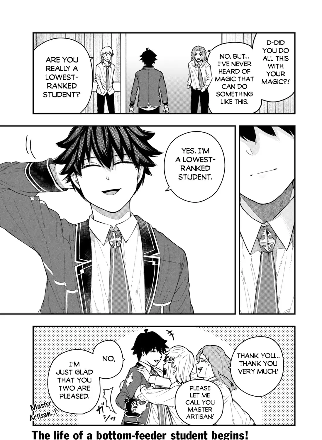 Gomi Ikada to Tsuihou Sareta Shiyounin, Jitsu wa Zense Kenja Desu: Shijou Saikyou no Kenja, Sekai Saikouhou no Gakuen ni Kayou Chapter 5.3 page 28 - 